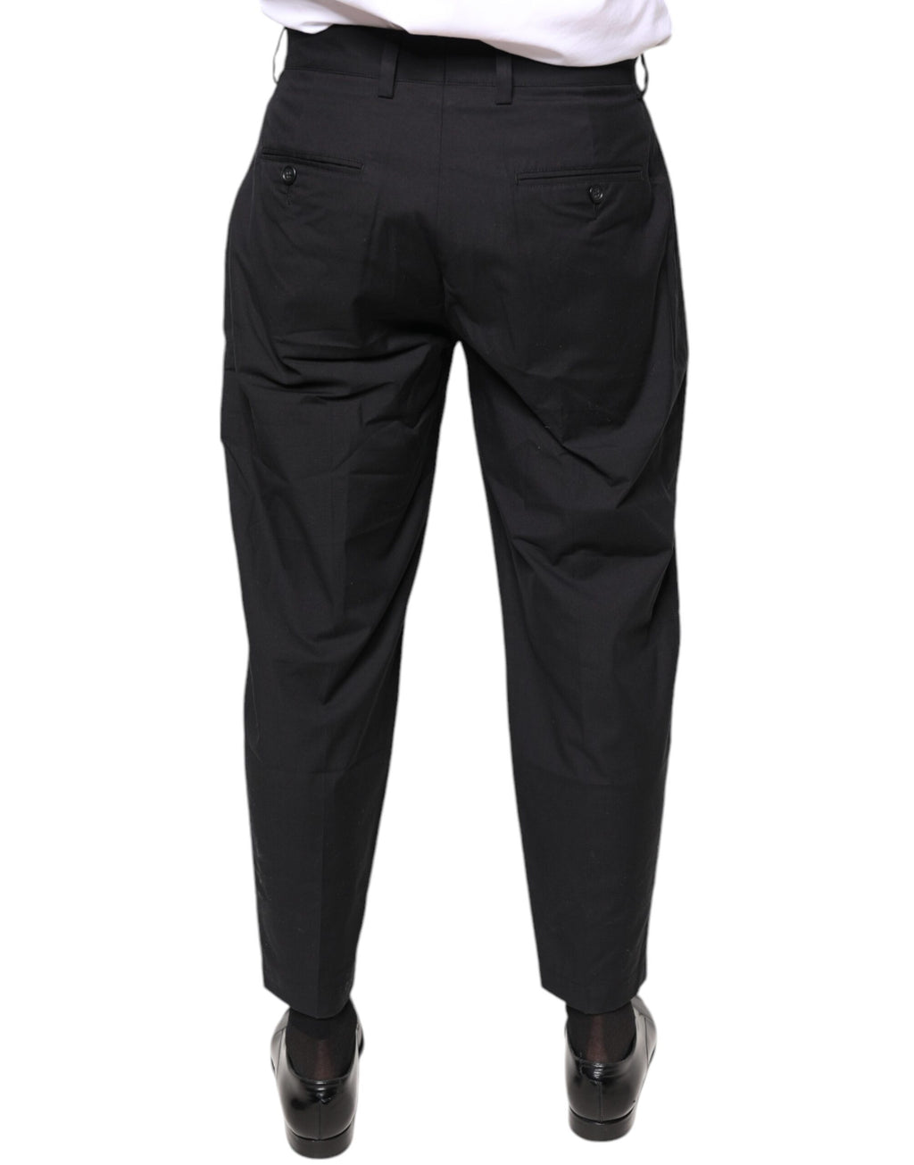 Dolce & Gabbana Black Dress Pants for Men side view