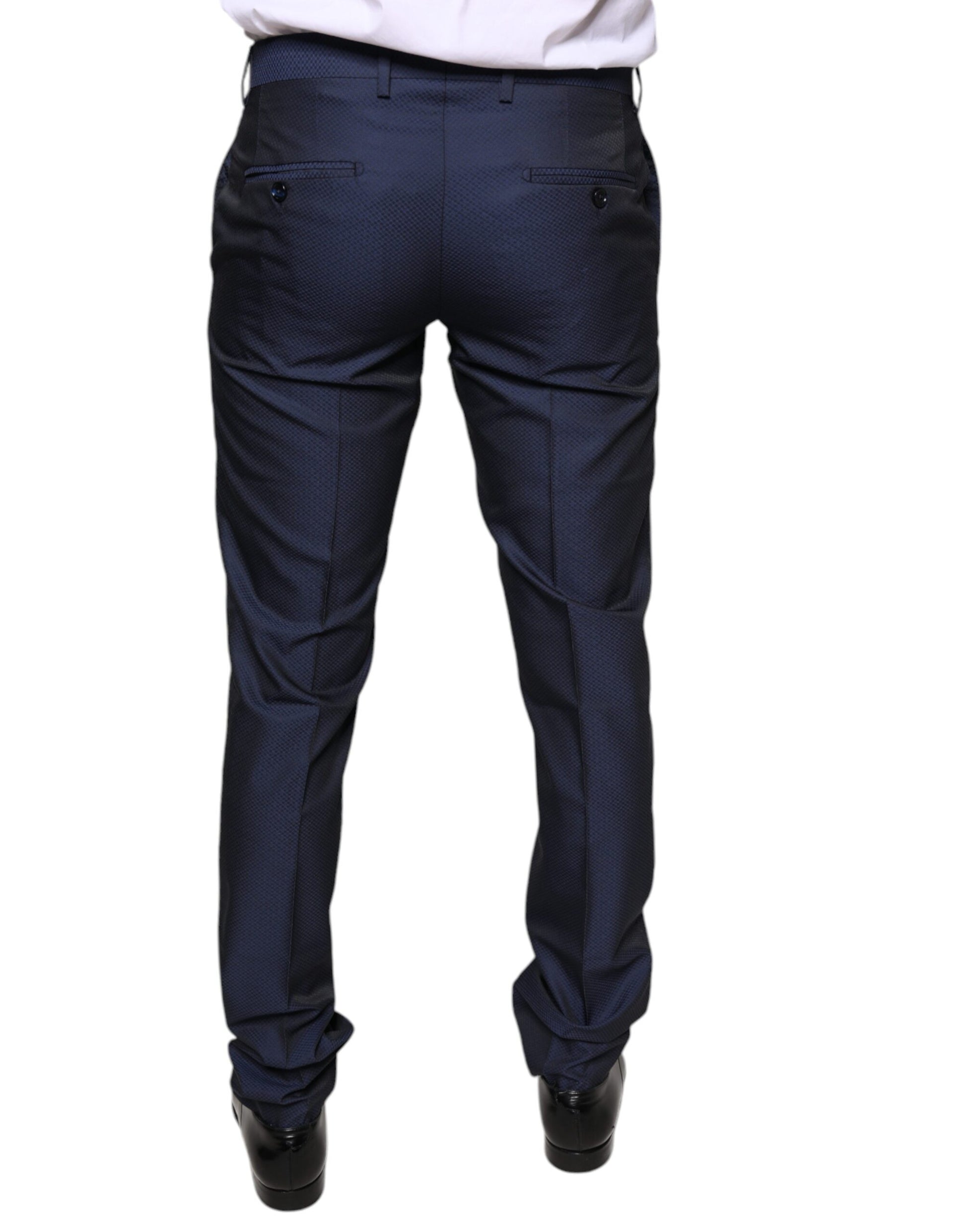 Dolce & Gabbana Blue Dress Pants for Men additional view