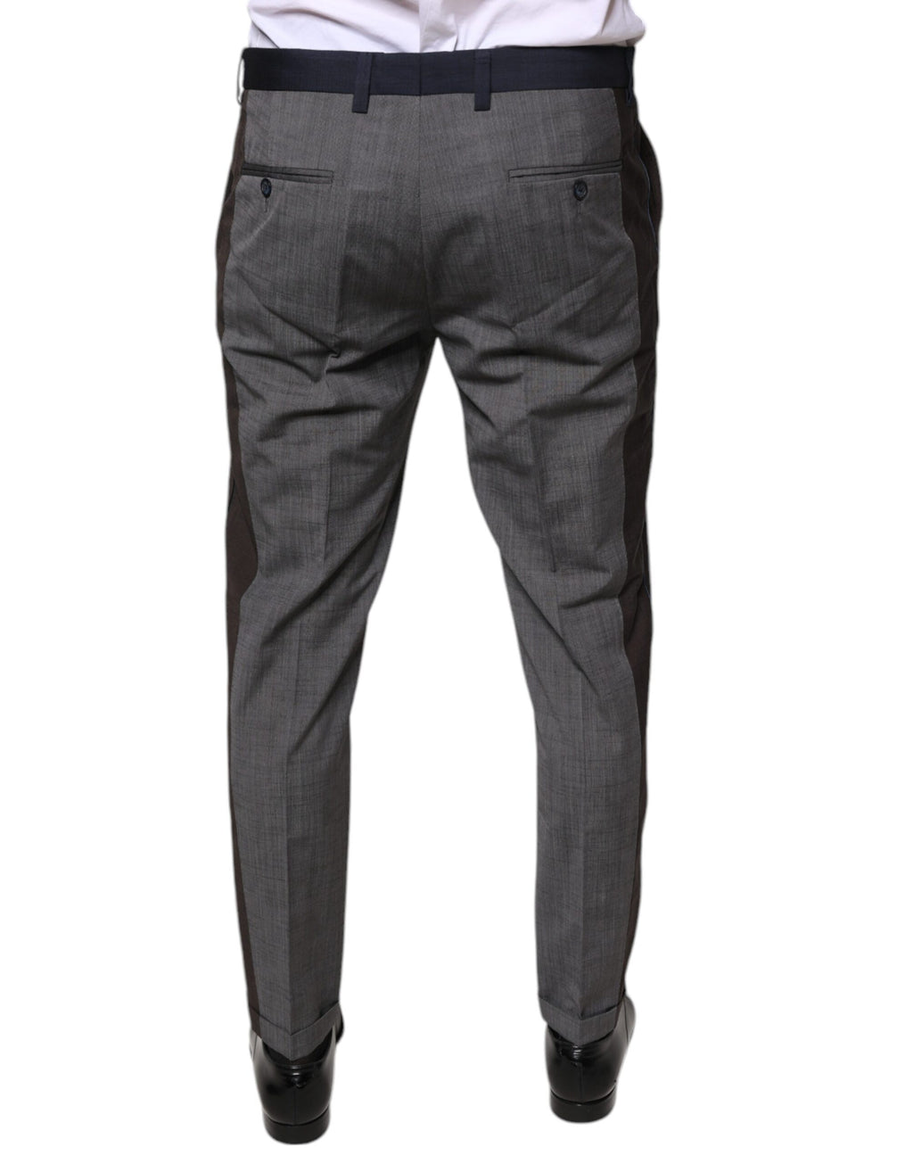 Dolce & Gabbana Black Dress Pants for Men side view
