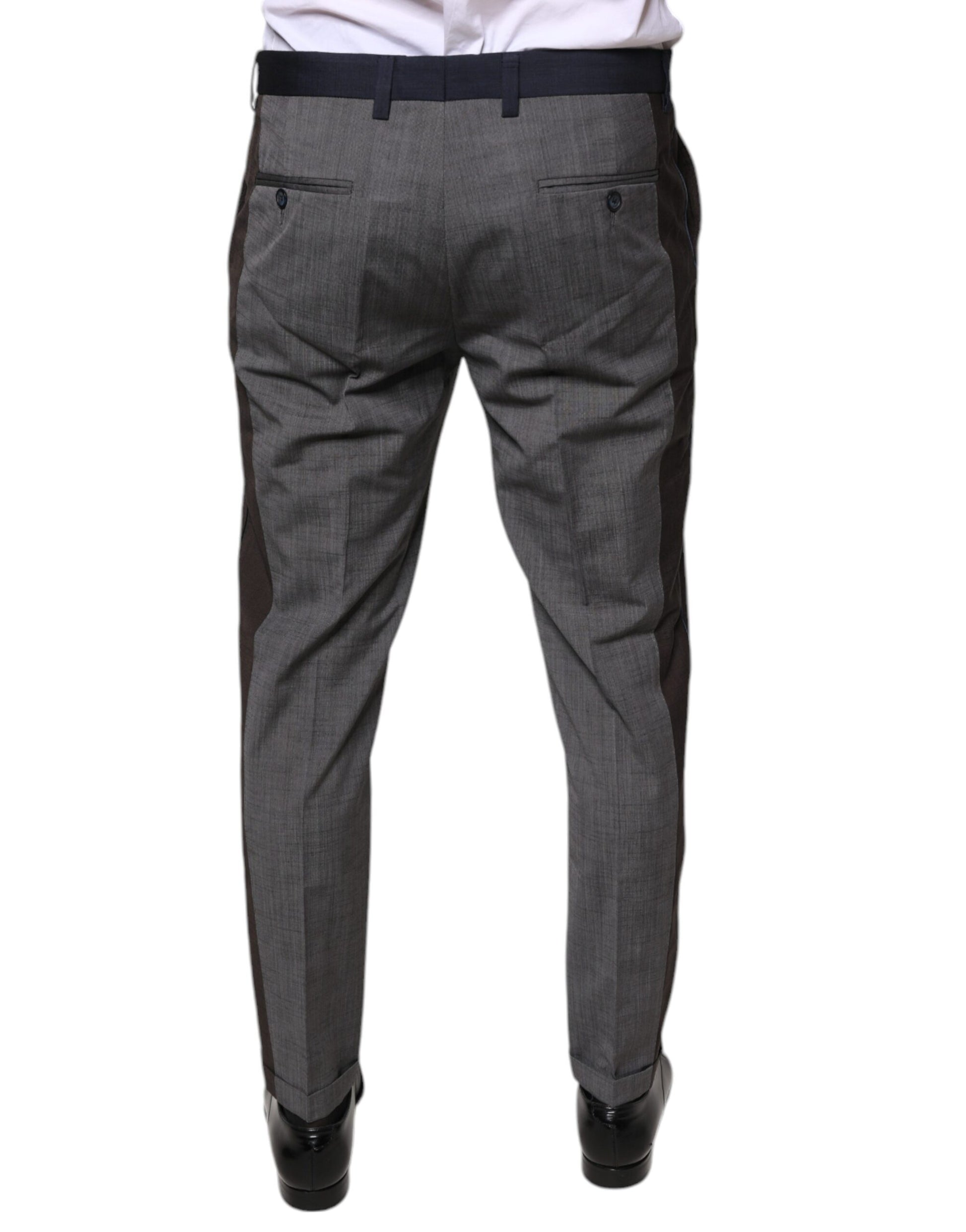 Dolce & Gabbana Black Dress Pants for Men side view