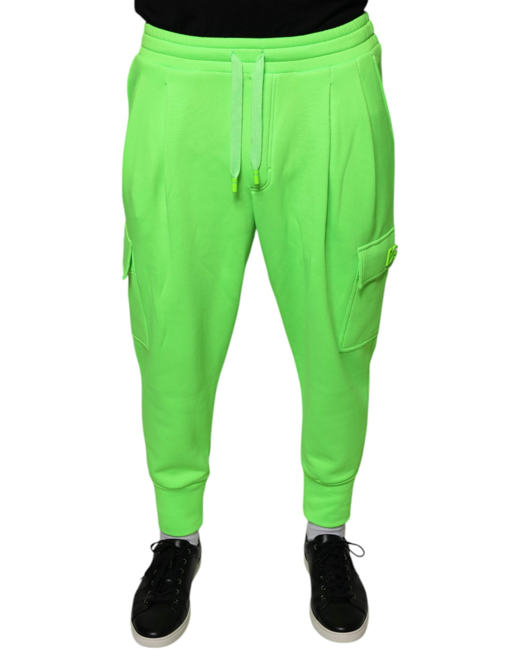 Dolce & Gabbana Green Athletic Pants for Men