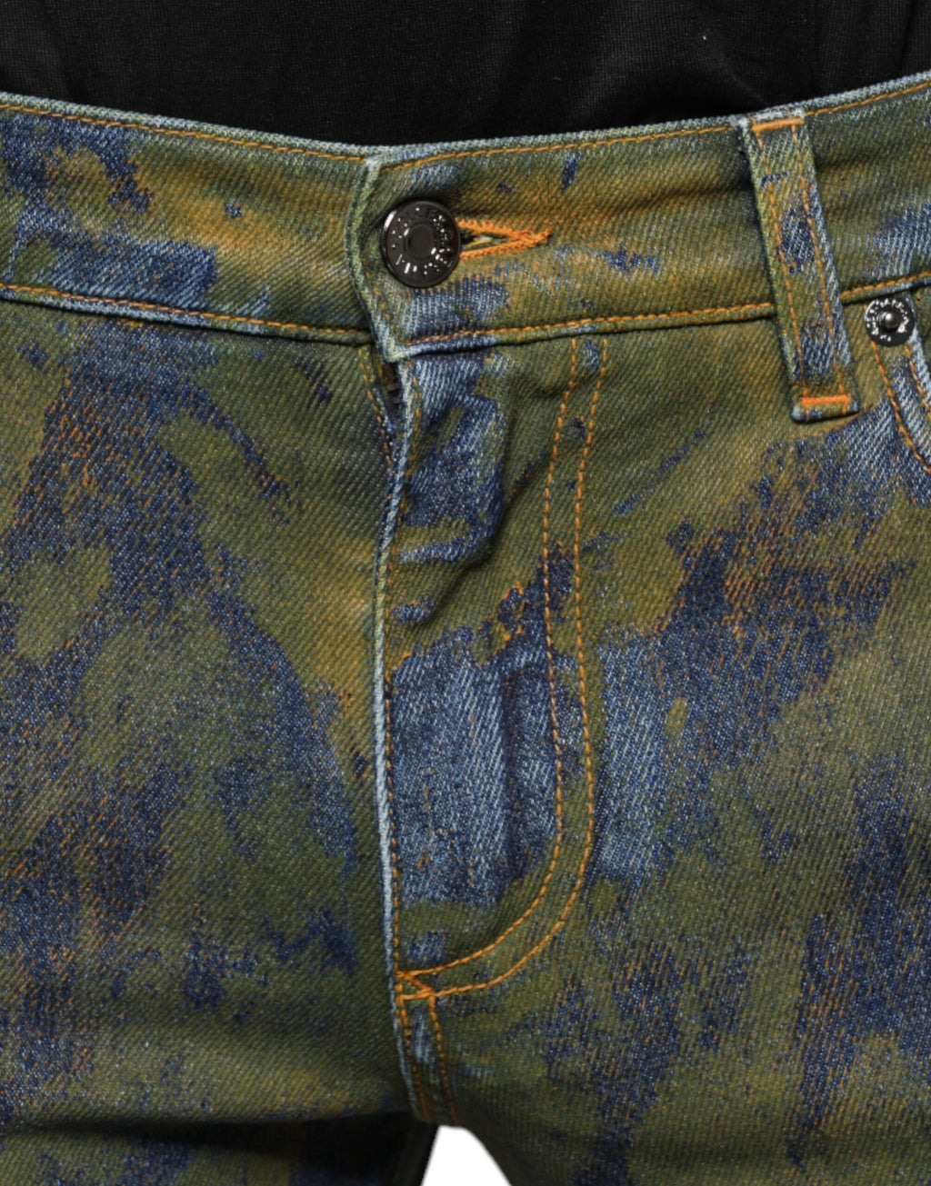 Dolce & Gabbana Blue Skinny Jeans for Men additional view