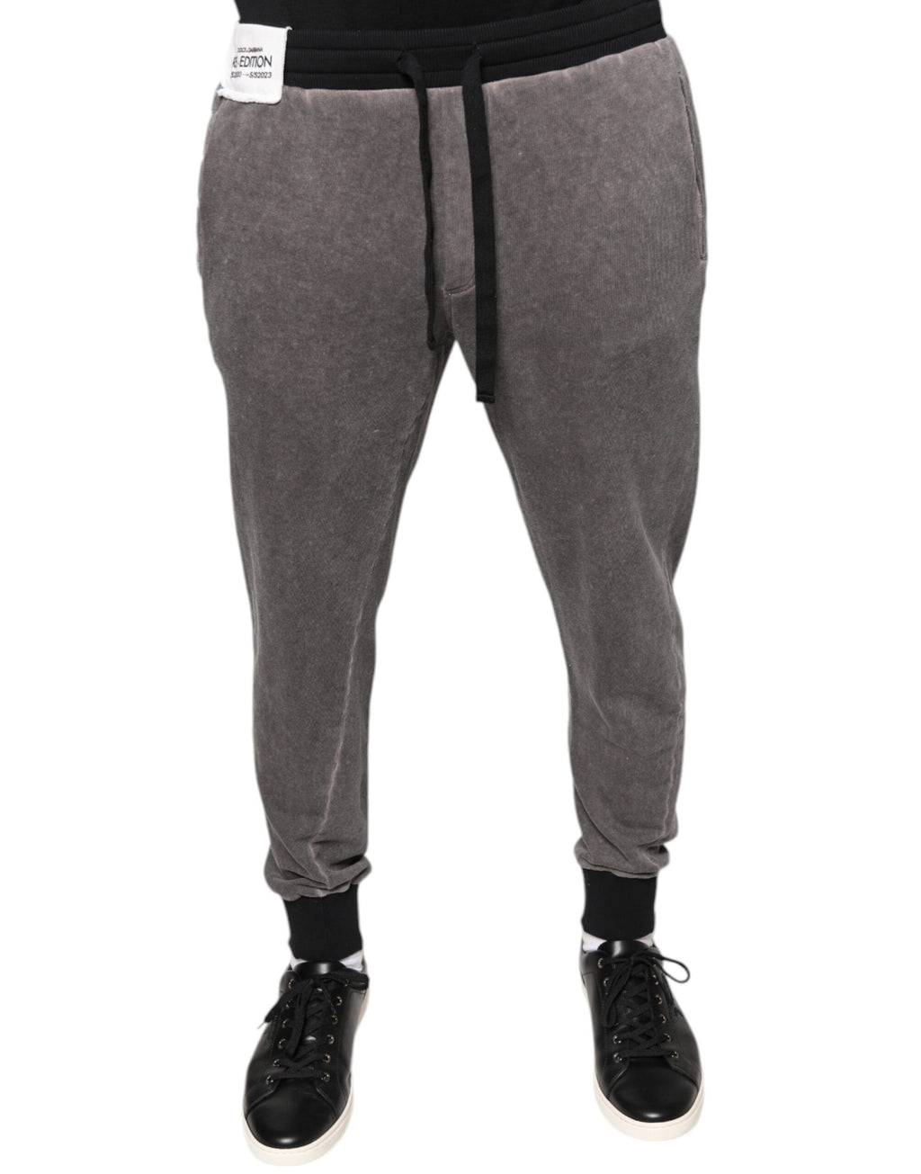 Dolce & Gabbana Grey Athletic Pants for Men