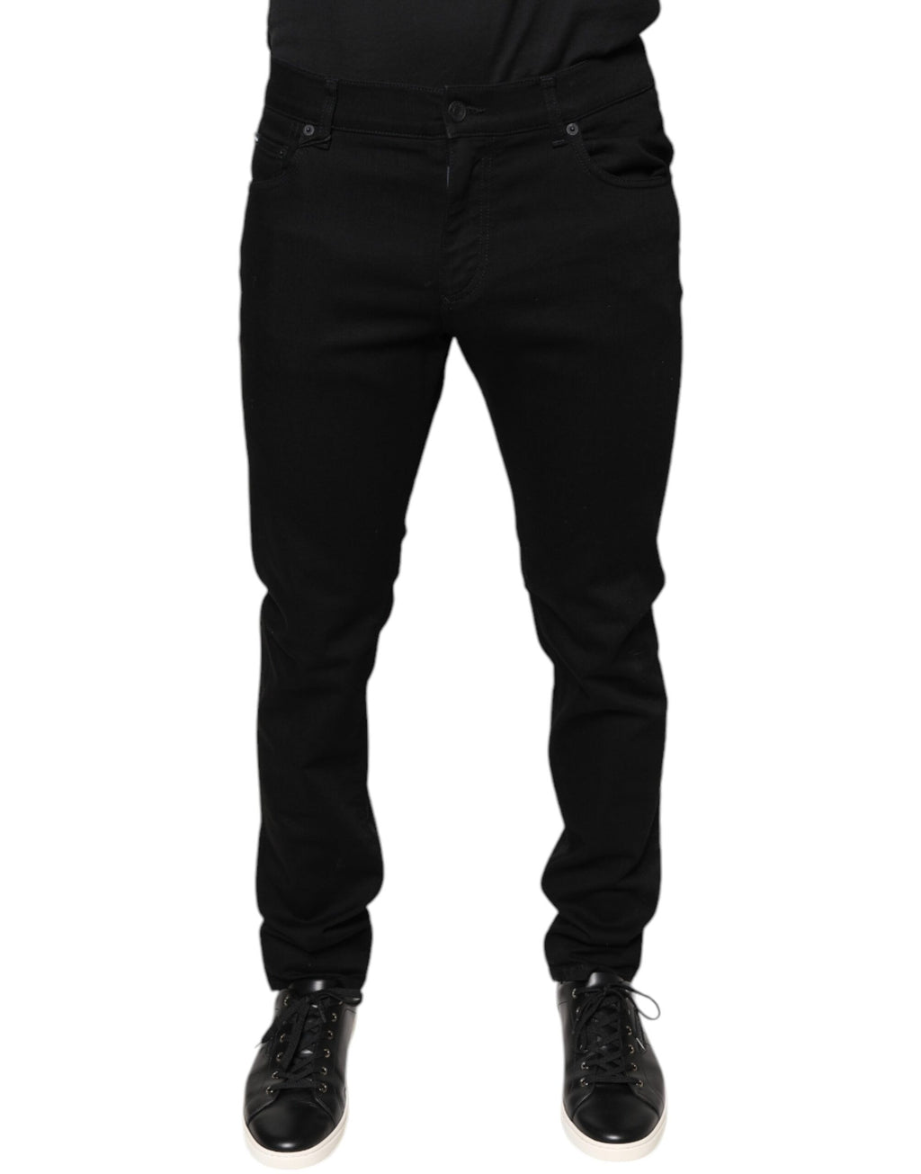 Dolce & Gabbana Black Skinny Jeans for Men alternate view