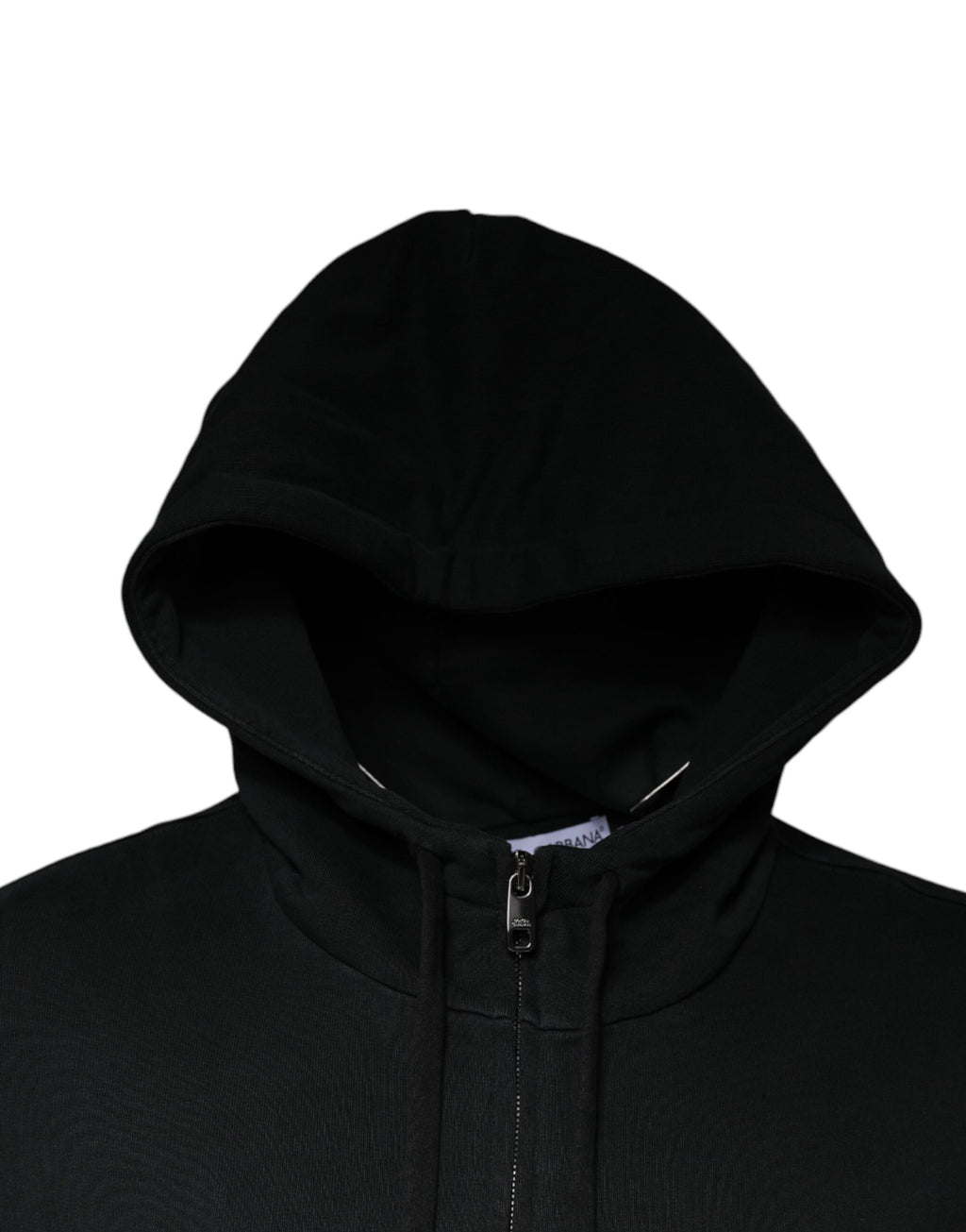 Dolce & Gabbana Black Hoodie for Men detail view