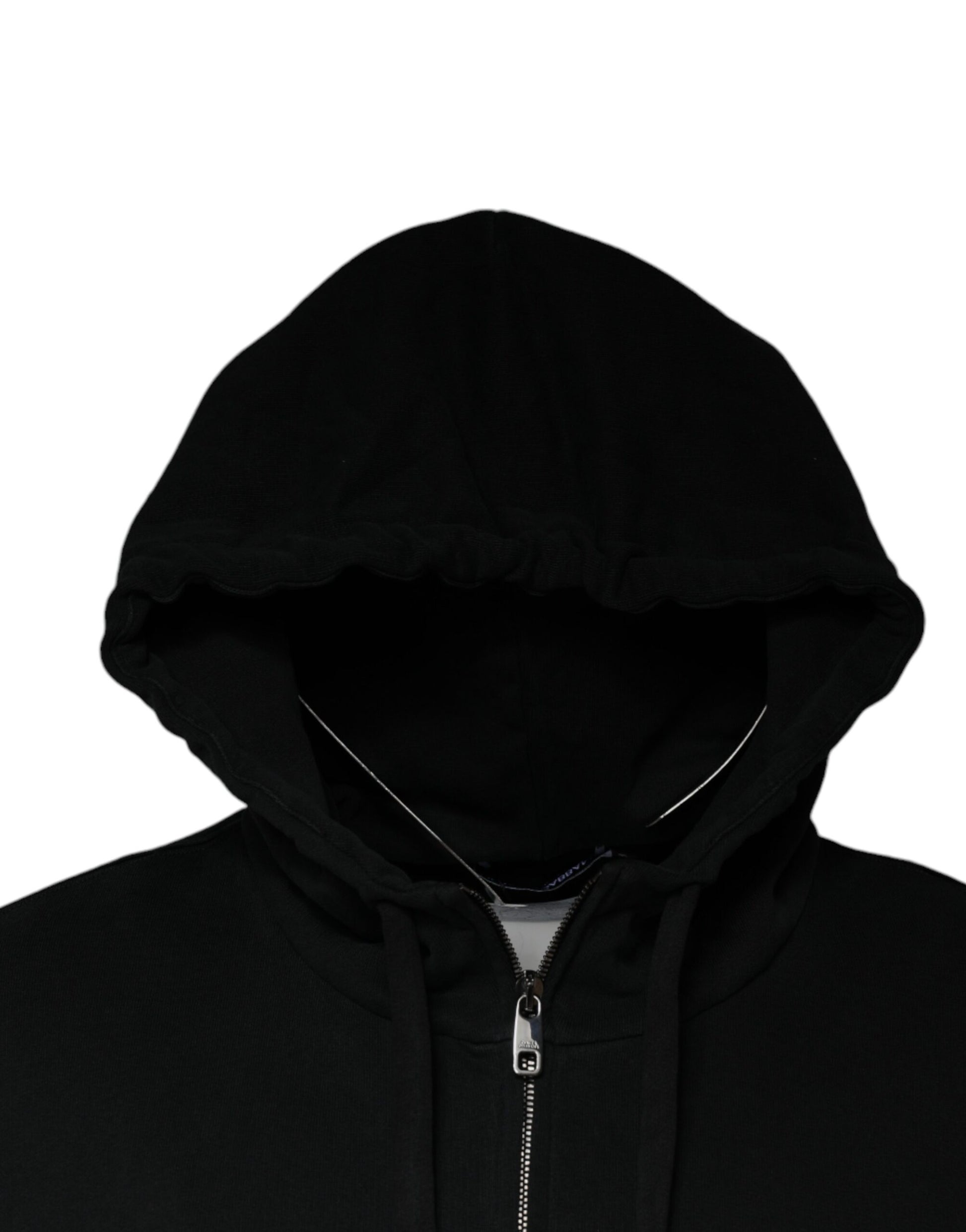 Dolce & Gabbana Black Hoodie for Men detail view