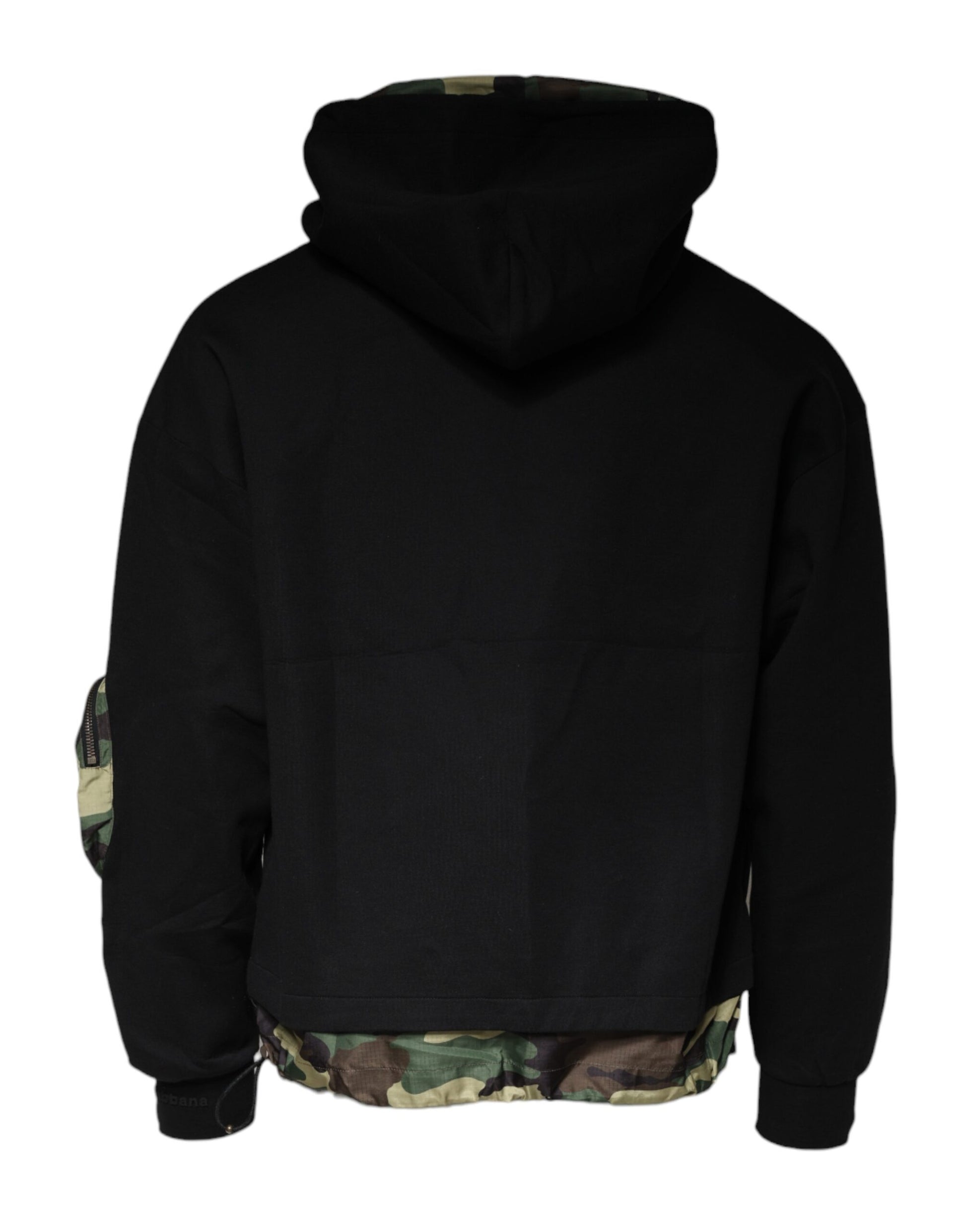 Dolce & Gabbana Black Hoodie for Men additional view