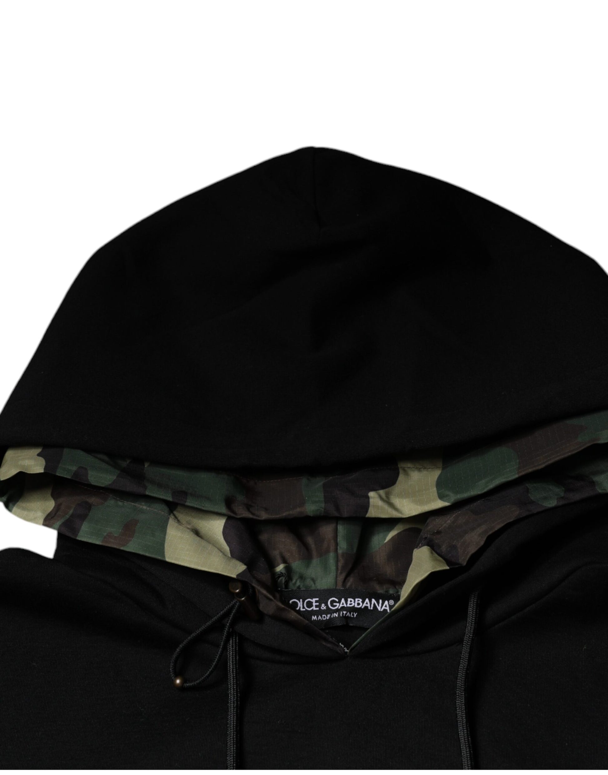 Dolce & Gabbana Black Hoodie for Men additional view