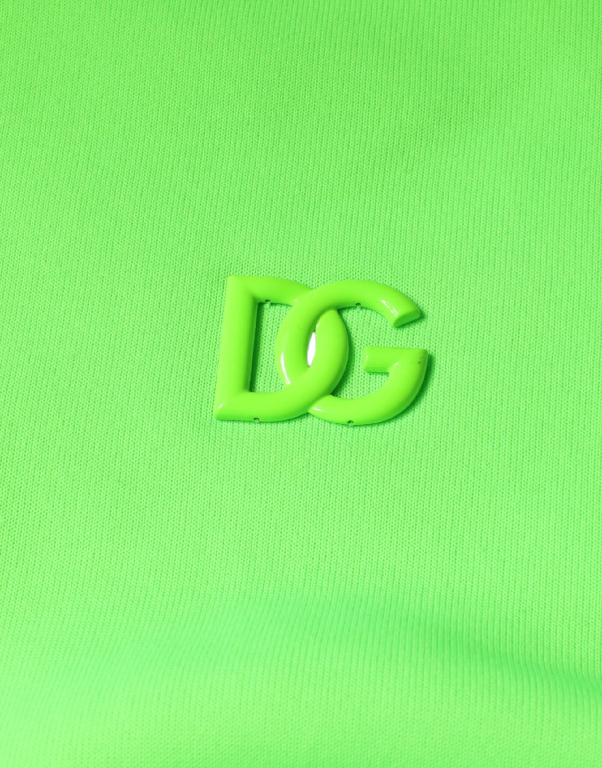 Dolce & Gabbana Green Hoodie for Men detail view