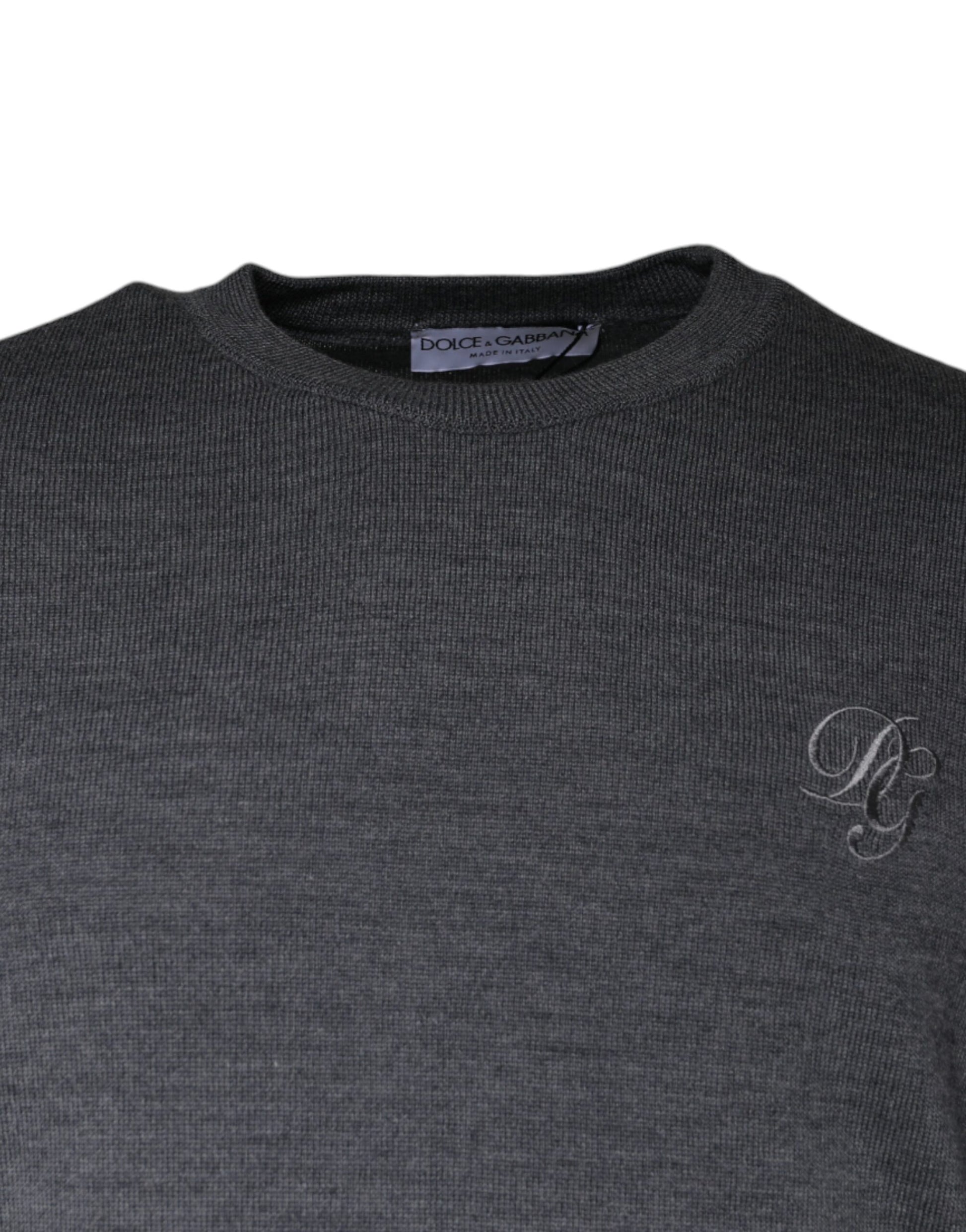 Dolce & Gabbana Grey Sweatshirt for Men detail view