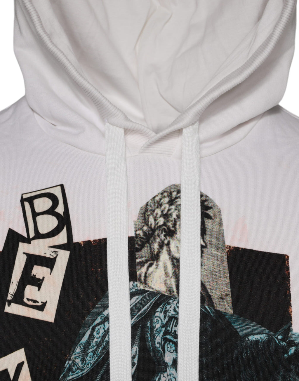 Dolce & Gabbana White Hoodie for Men detail view