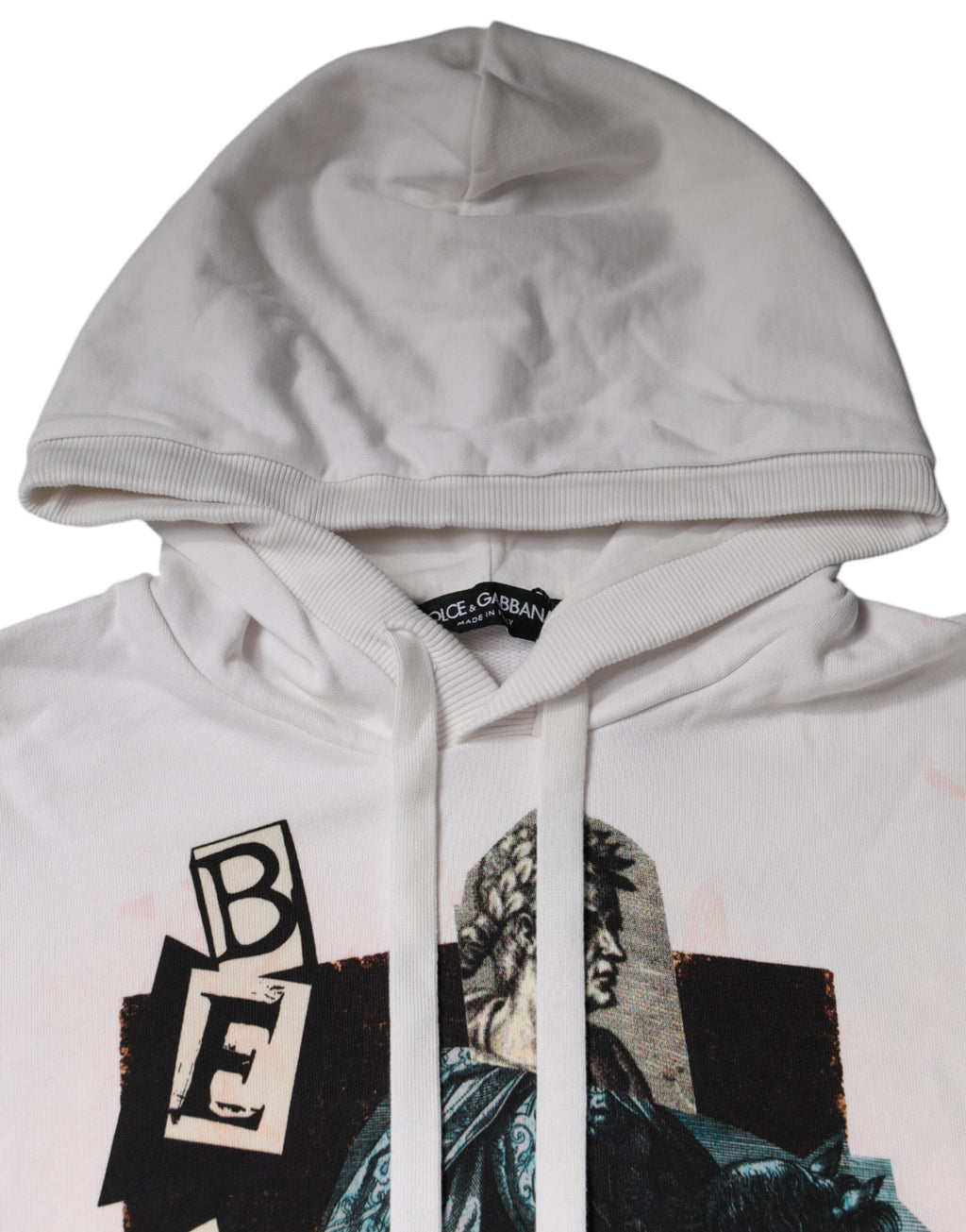 Dolce & Gabbana White Hoodie for Men additional view