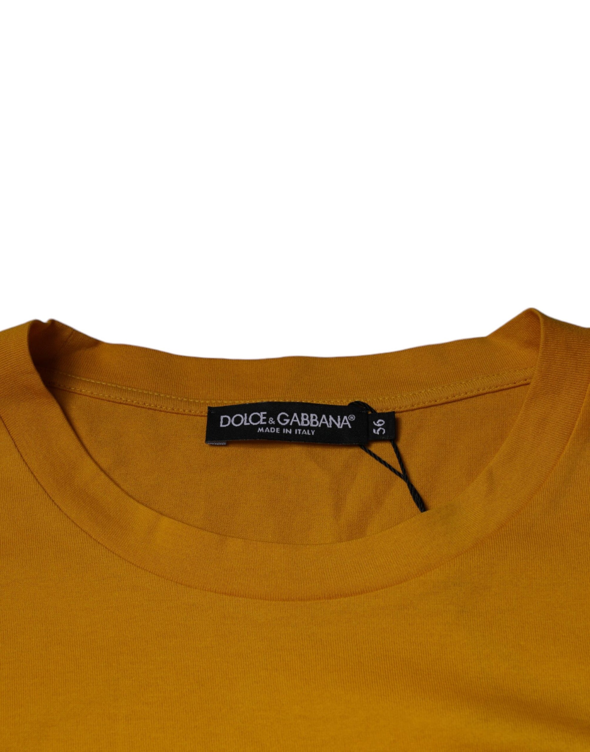 Dolce & Gabbana Yellow T-Shirt for Men additional view