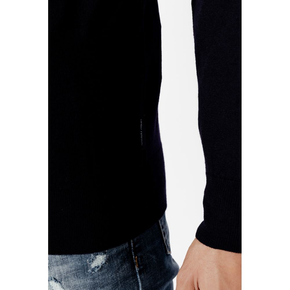 Armani Exchange Blue Sweatshirt detail view