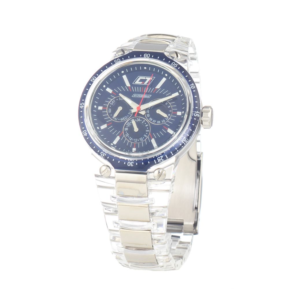 Chronotech Transparent Sport Watch for Men