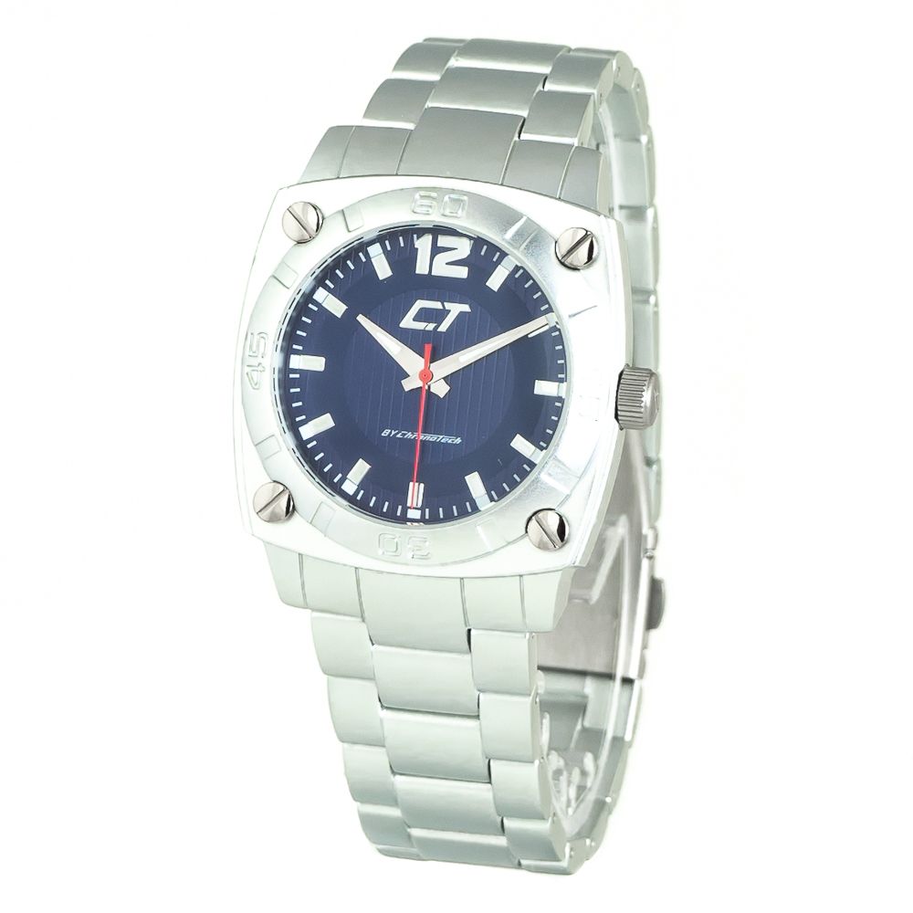 Chronotech Silver Dress Watches Unisex
