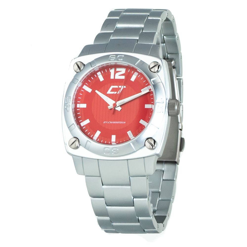 Chronotech Silver Dress Watches Unisex