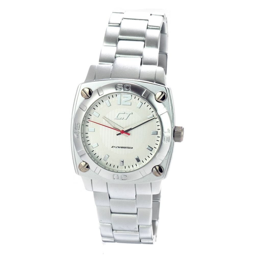 Chronotech Silver Dress Watches for Men