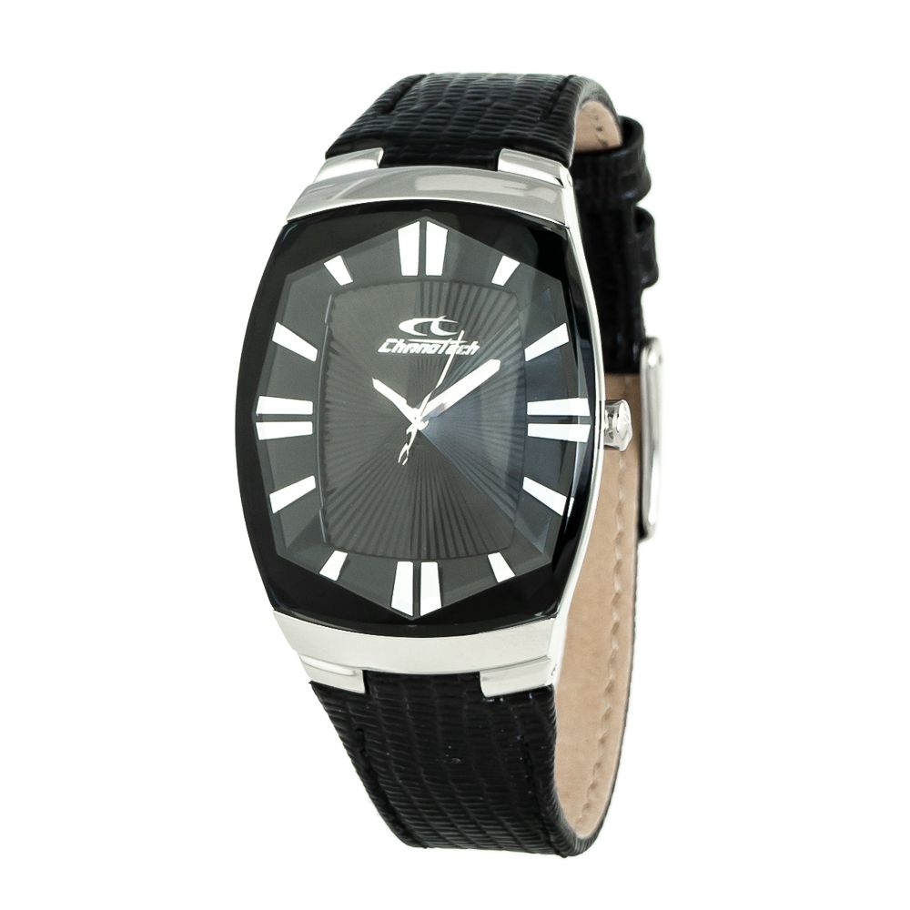 Chronotech Black Dress Watches Unisex