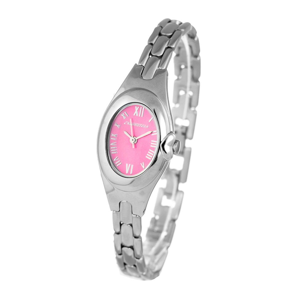 Chronotech Silver Dress Watches for Women