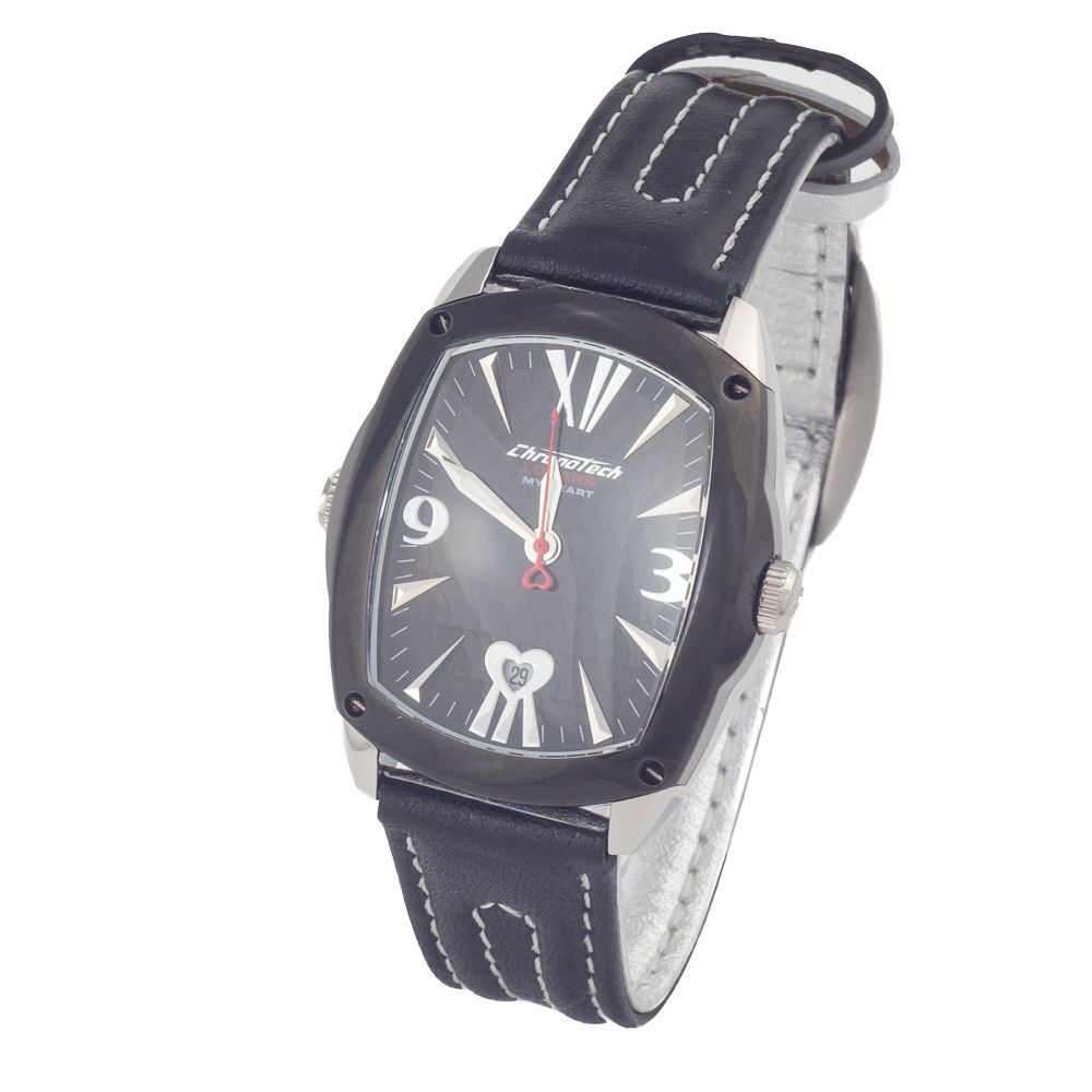 Chronotech Black Dress Watches for Men alternate view