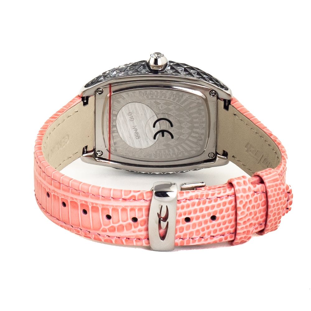 Montre habillée Chronotech en cuir multicolore