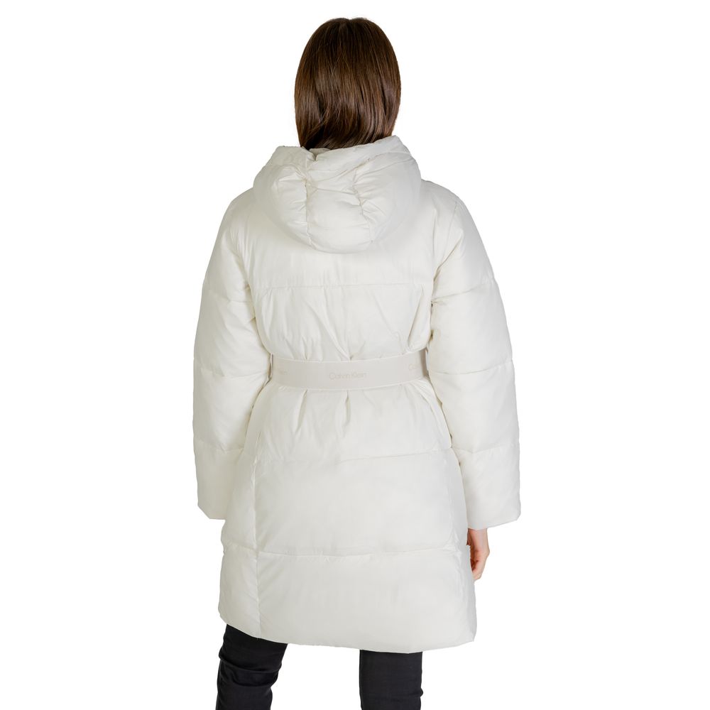 Calvin Klein Jeans White Coat for Women alternate view
