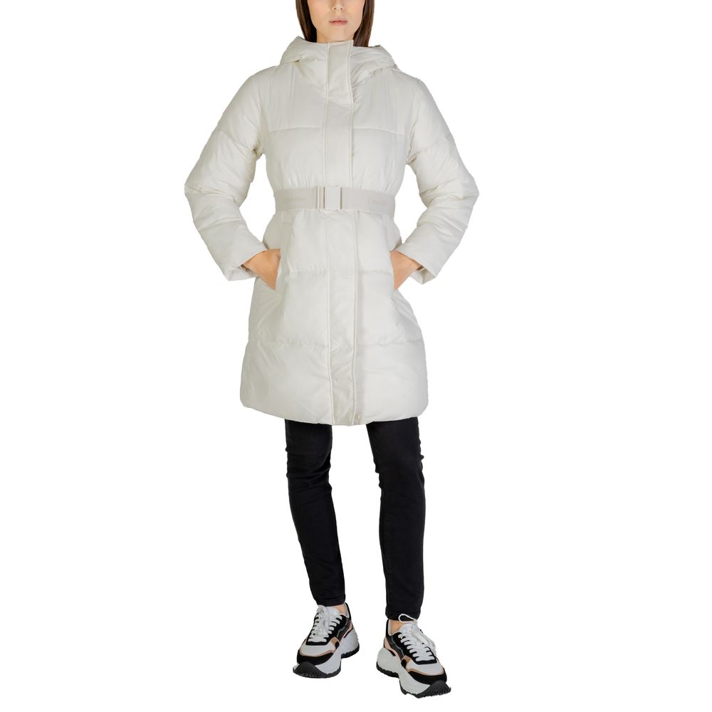 Calvin Klein Jeans White Coat for Women detail view