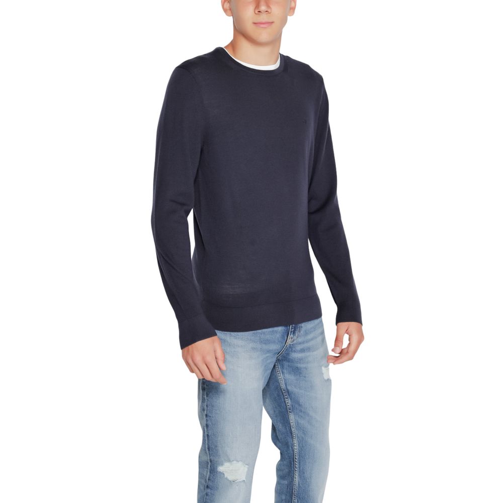 Calvin Klein Blue Sweatshirt side view