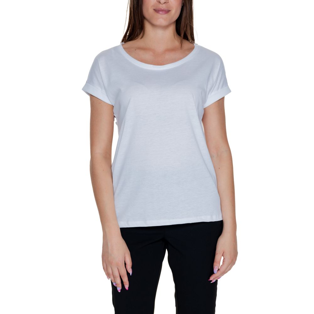 Vila Clothes White T-Shirt for Women