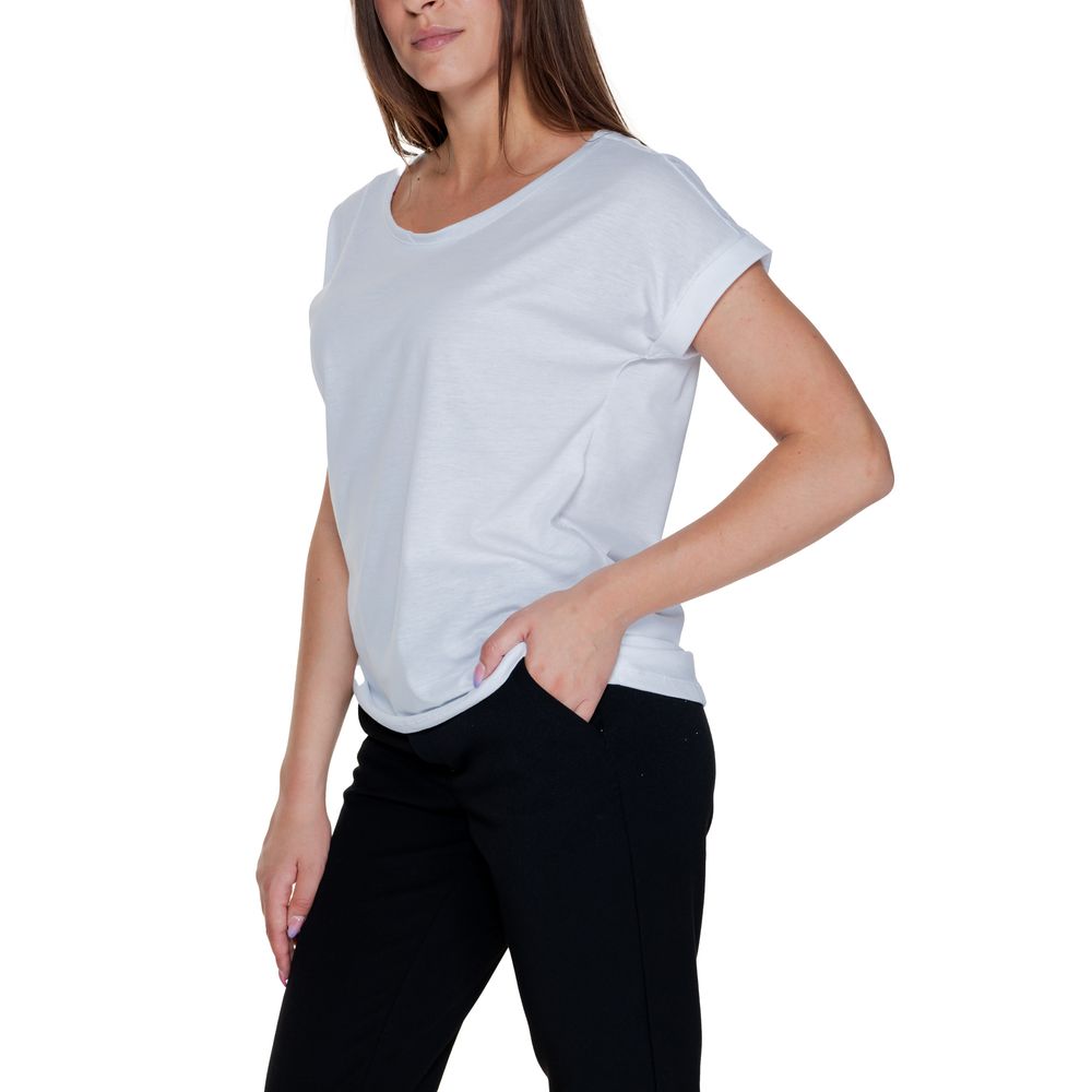 Vila Clothes White T-Shirt for Women detail view