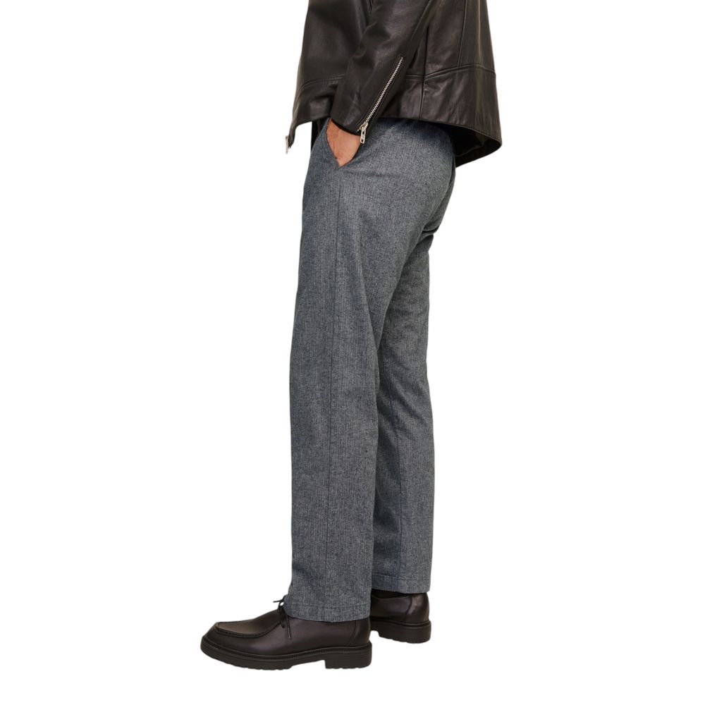 Jack Jones Grey Casual Pants for Men side view