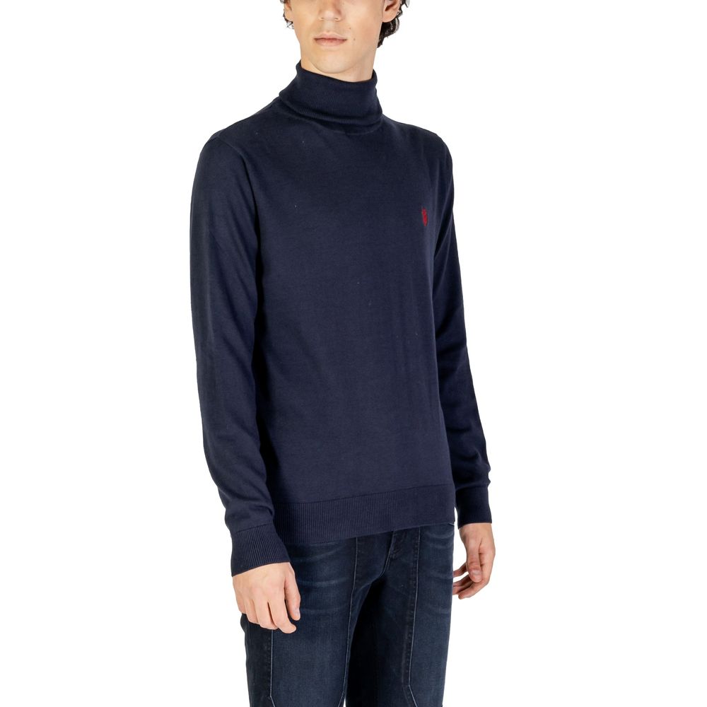 U.S. POLO ASSN. Blue Turtleneck for Men side view