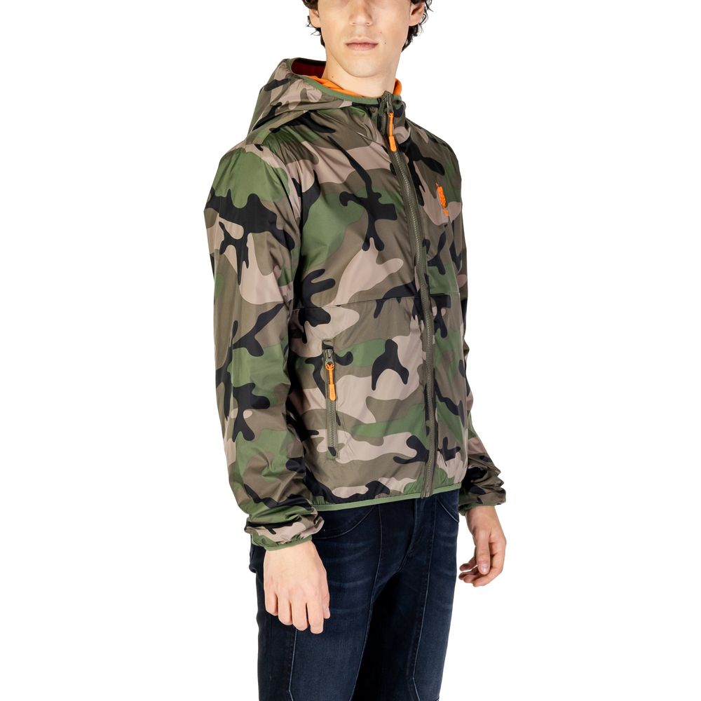 U.S. POLO ASSN. Veste Coque Verte en Polyamide