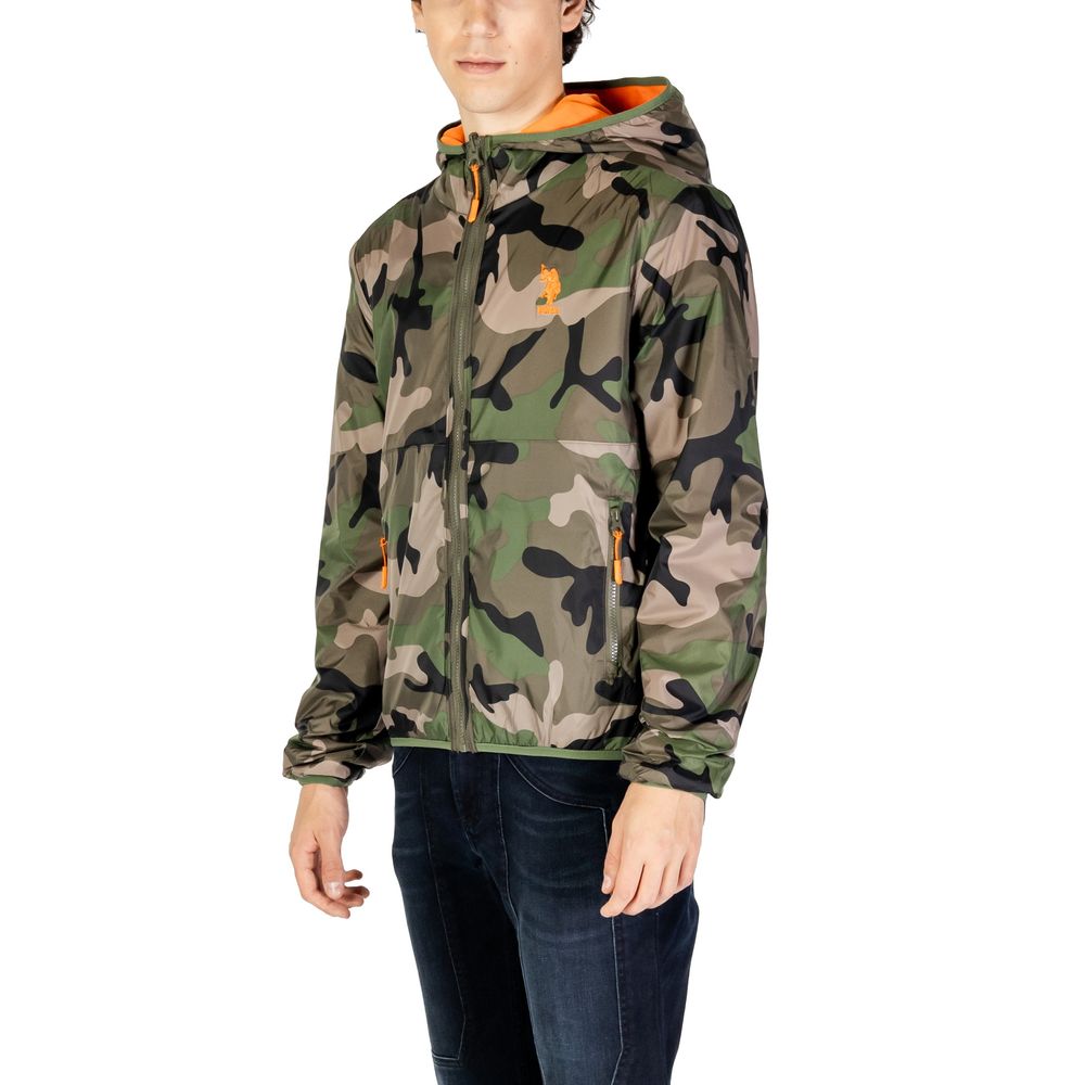 U.S. POLO ASSN. Veste Coque Verte en Polyamide