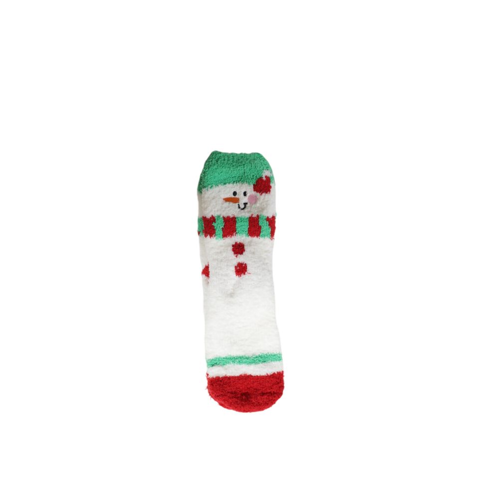 Chaussettes en polyester bicolore uniquement
