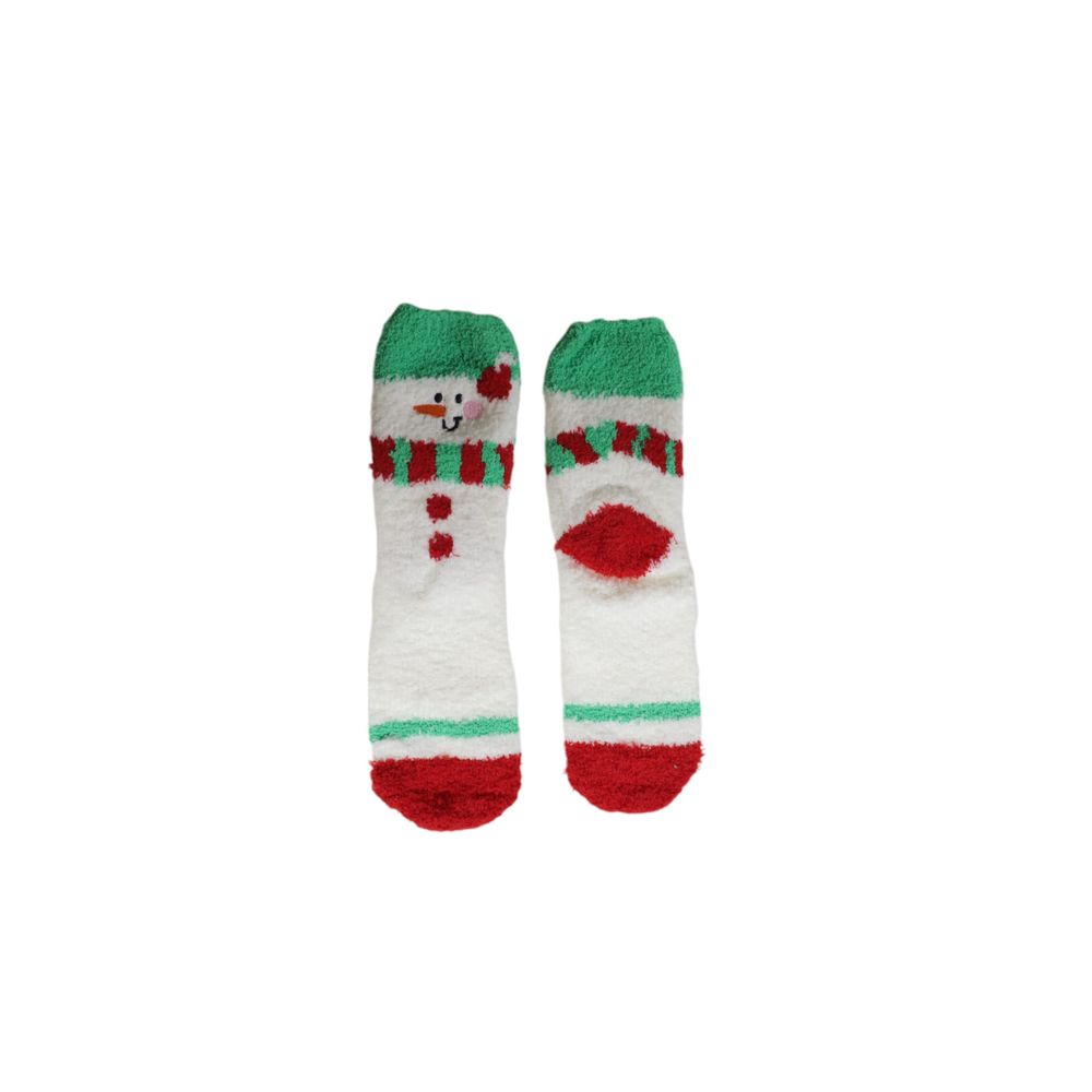 Chaussettes en polyester bicolore uniquement