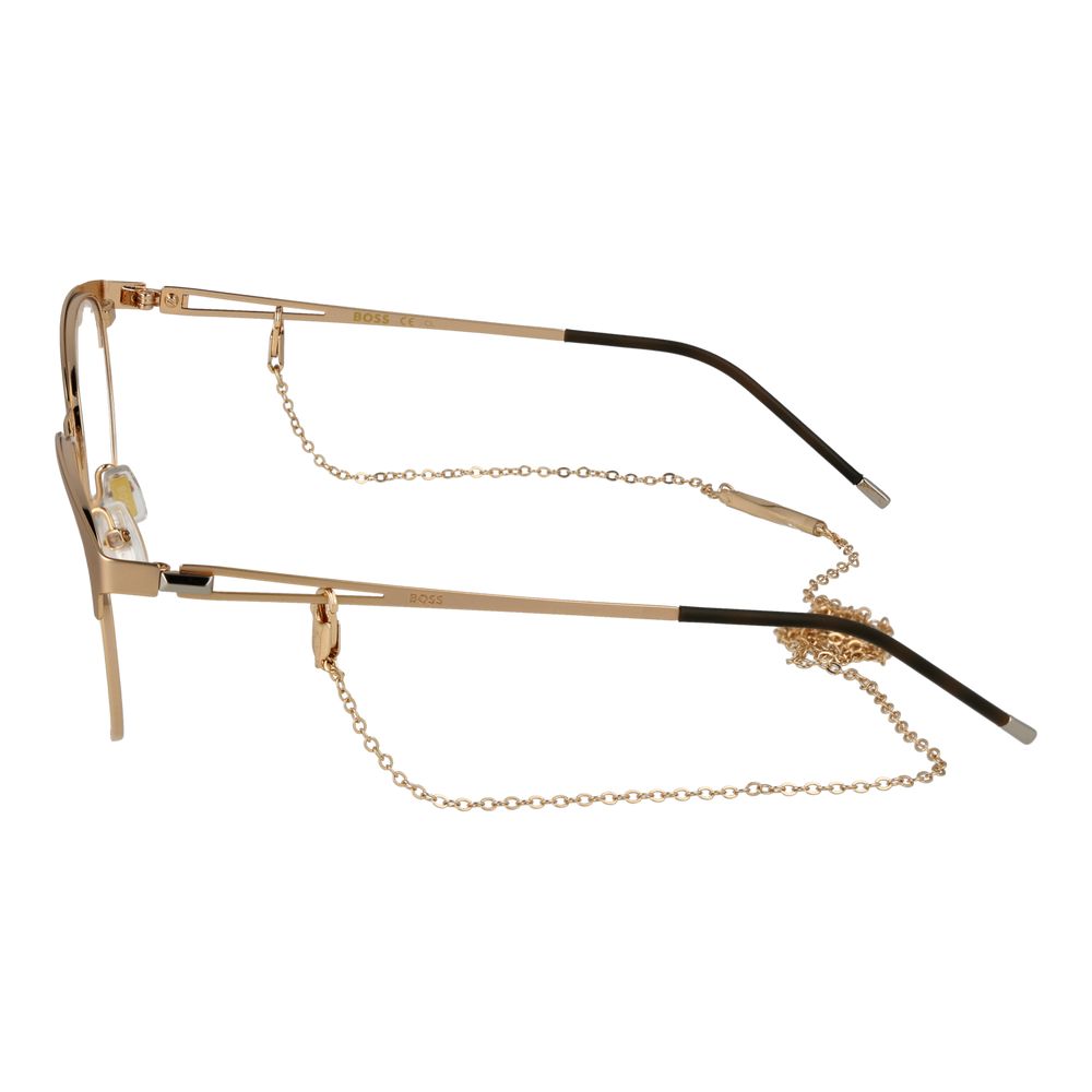 Lunettes (Monture) Hugo Boss en Acier Inoxydable Doré