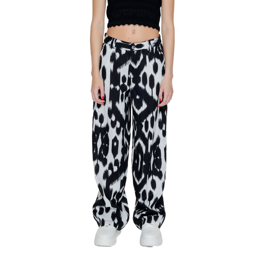 Street One Black Casual Pants for Women