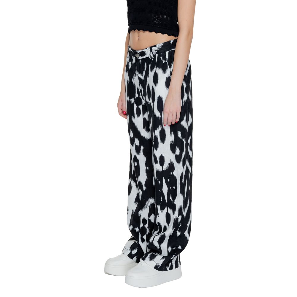 Street One Black Casual Pants for Women detail view