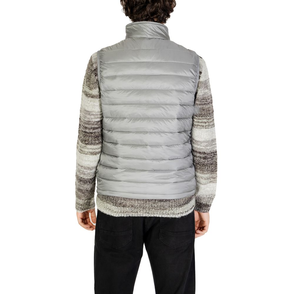 Gianni Lupo Grey Sleeveless Jacket for Men alternate view