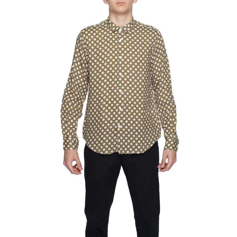 Gianni Lupo Beige Shirt for Men
