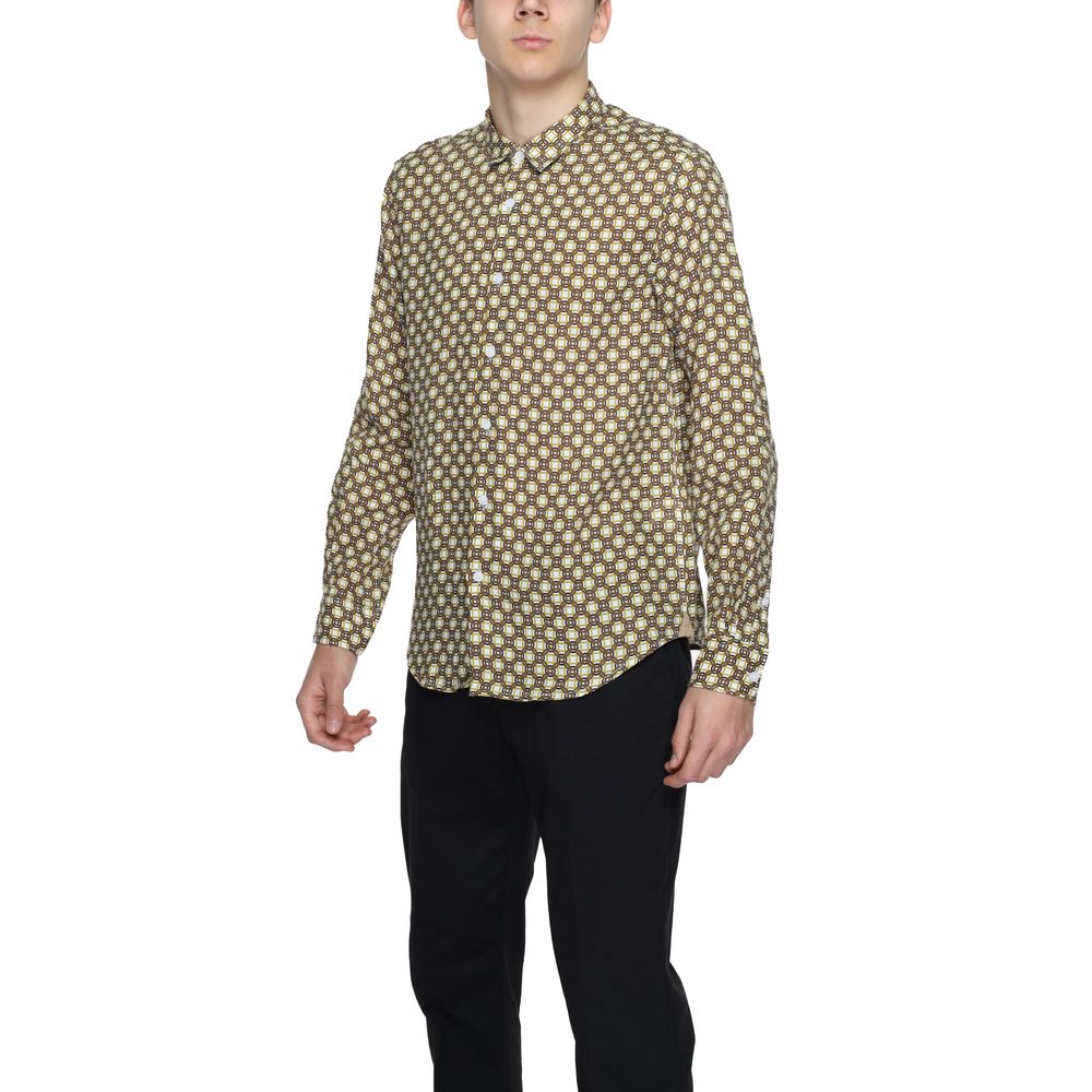 Gianni Lupo Beige Shirt for Men side view