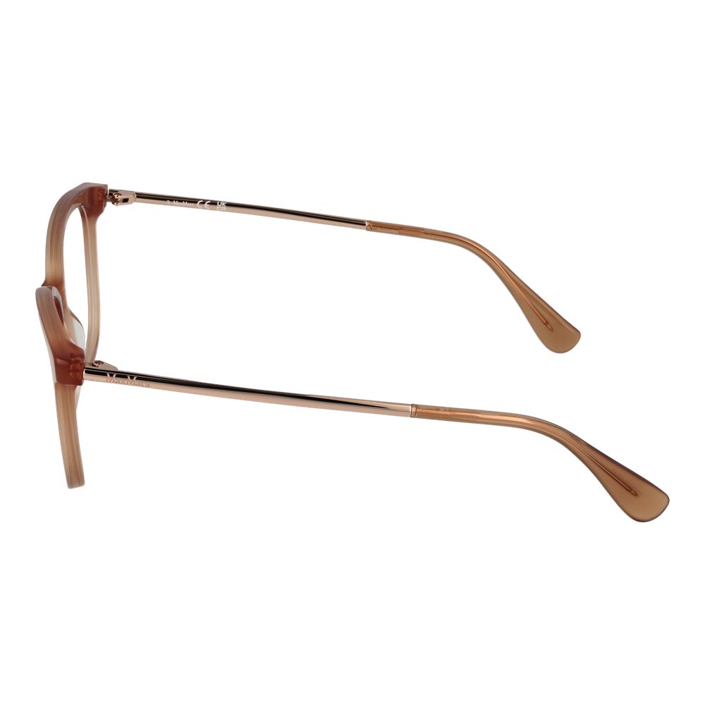 Max Mara Brown Glasses Frames for Women side view