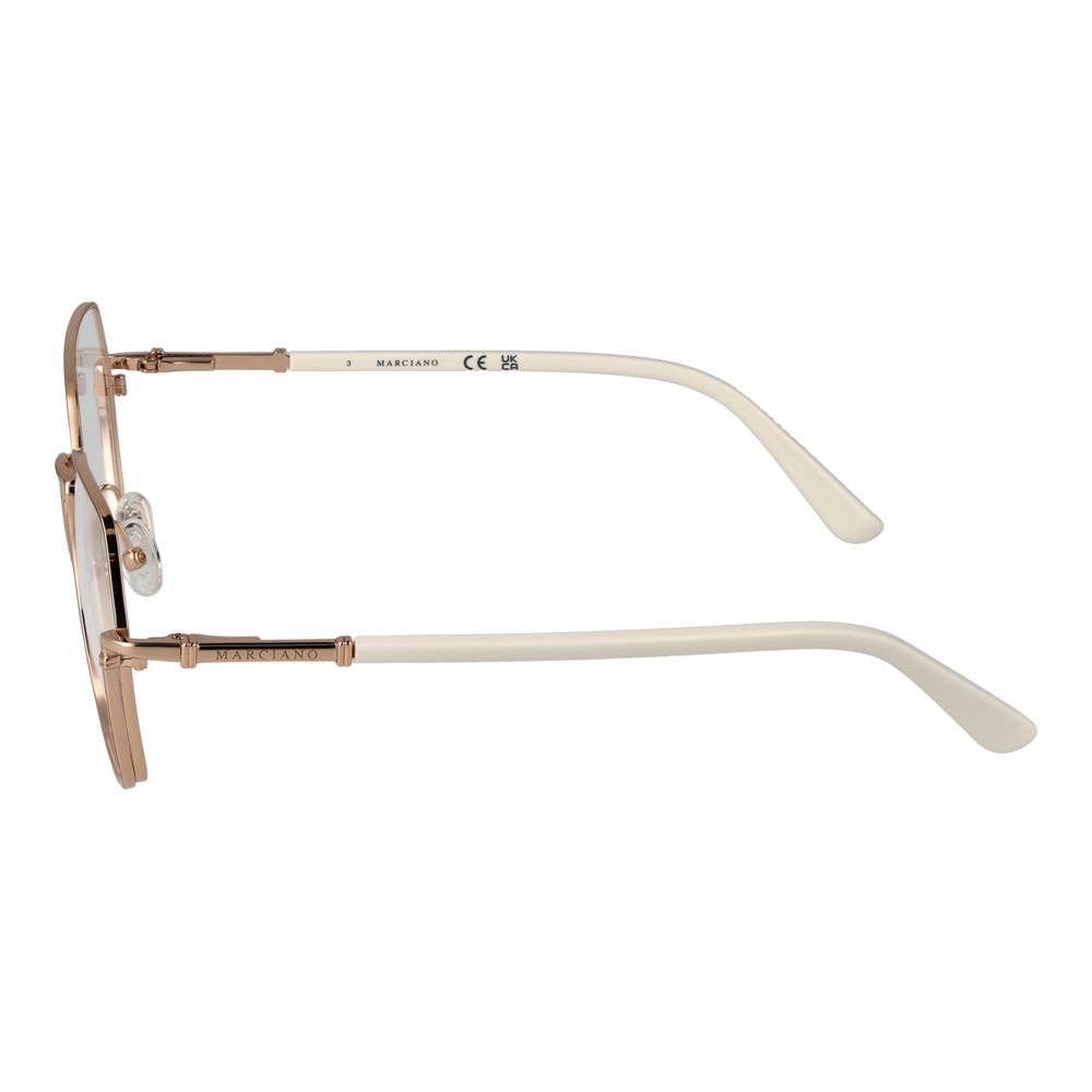 Marciano by Guess Gold Glasses Frames for Women side view