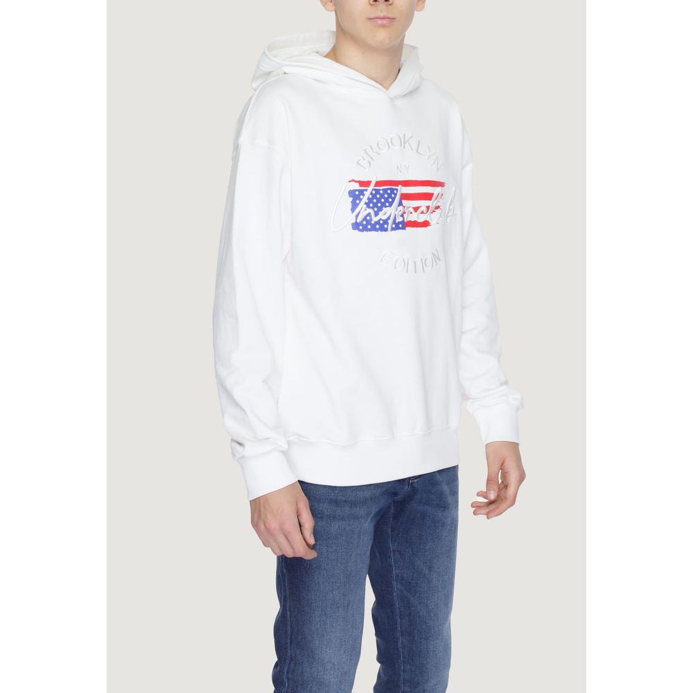 Underclub – Kapuzenpullover aus weißer Baumwolle