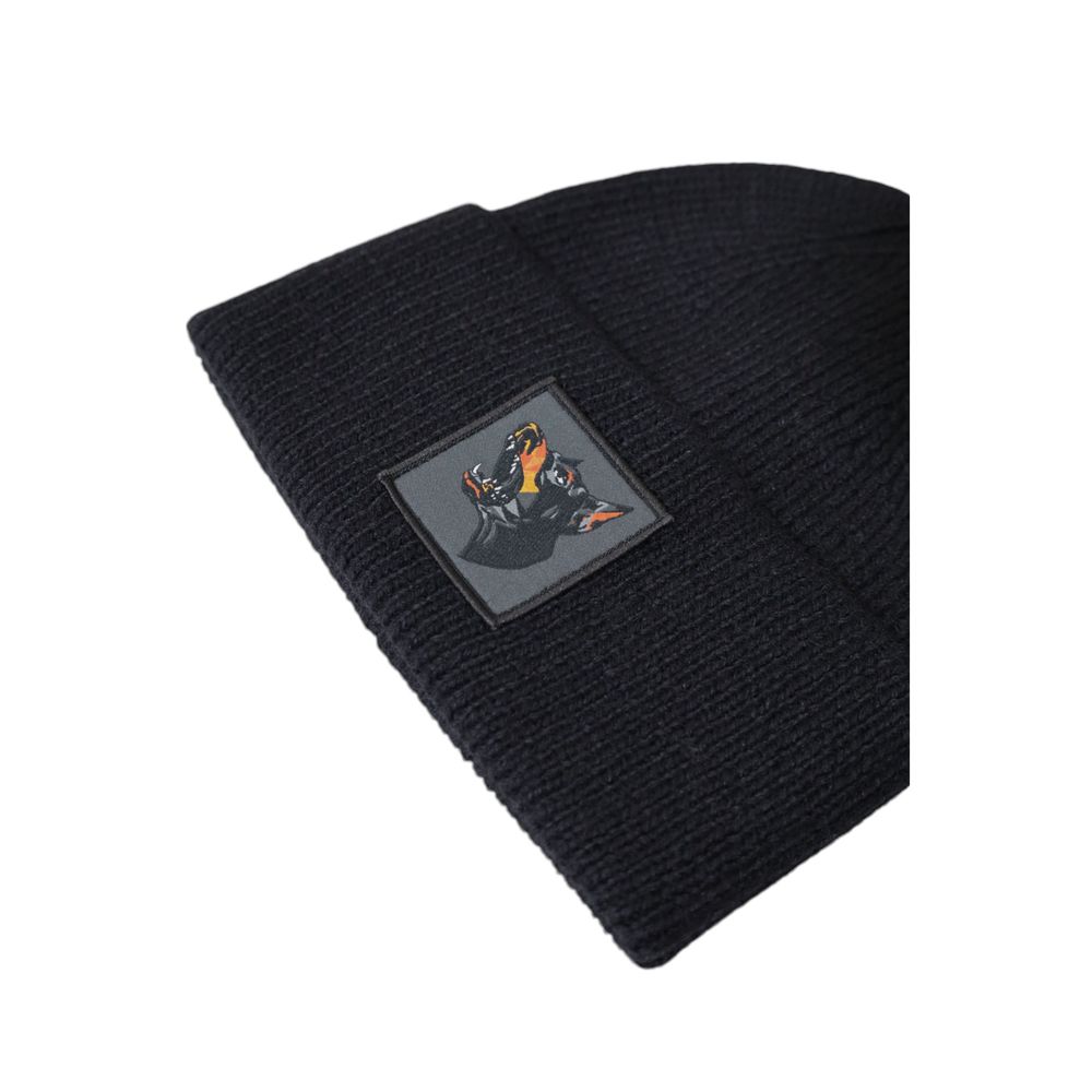 Antony Morato Black Baseball Cap for Men detail view