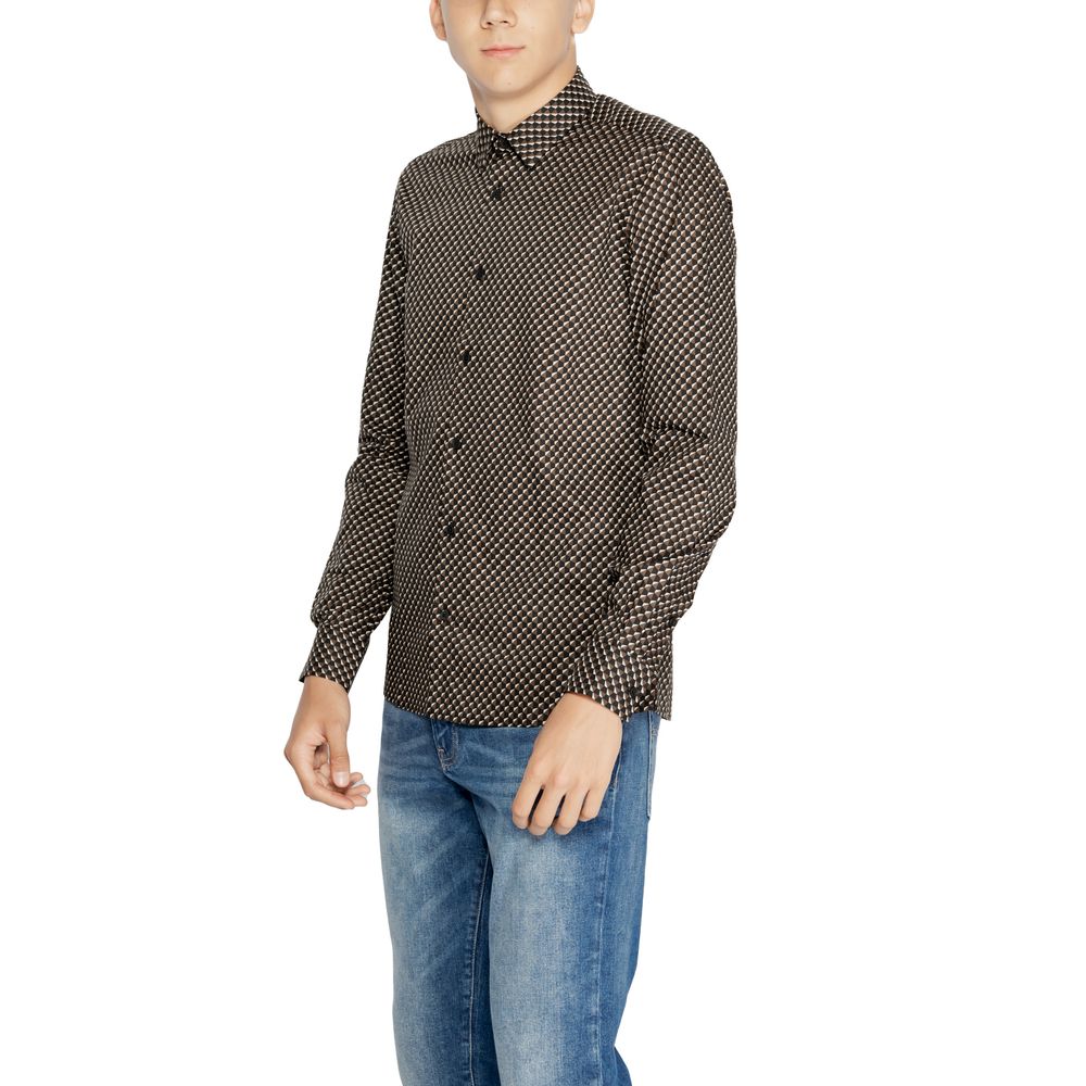 Antony Morato Brown Shirt for Men detail view