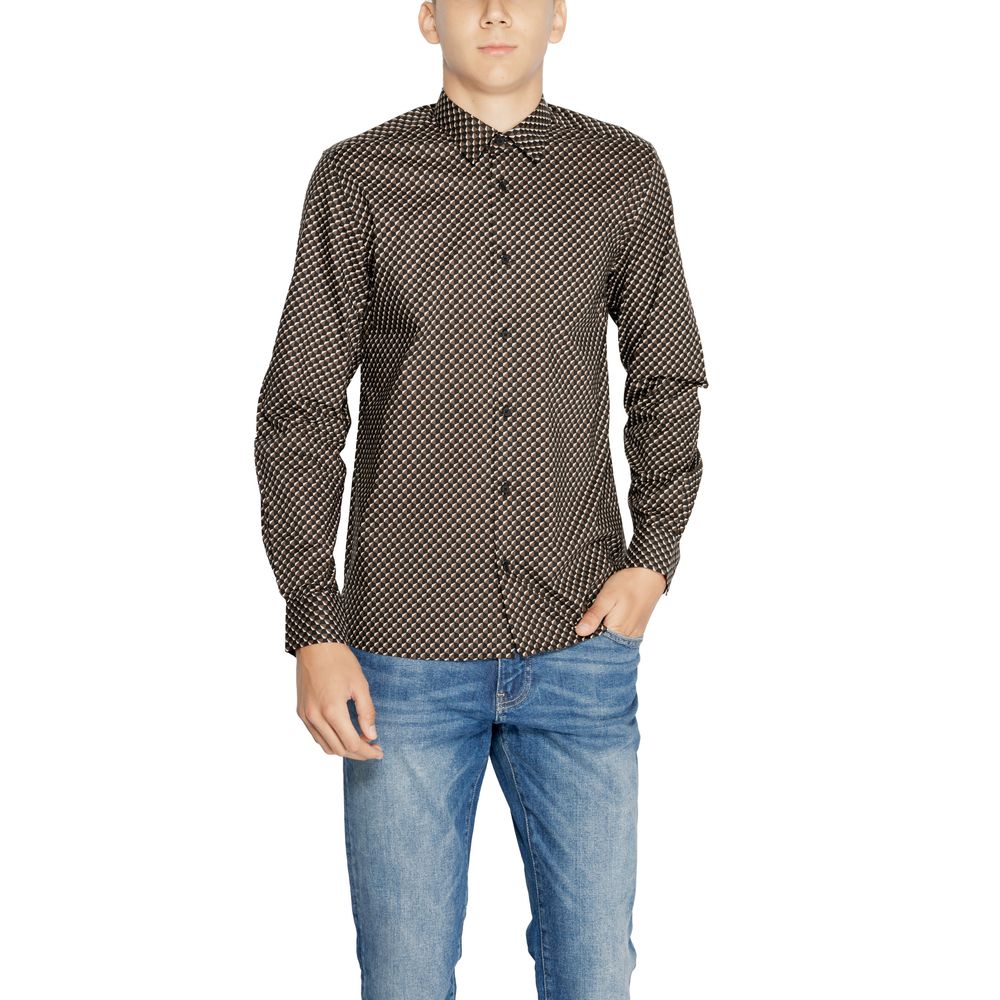Antony Morato Brown Shirt for Men side view