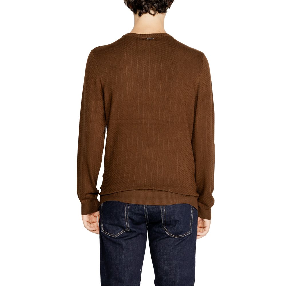 Antony Morato Sweat-shirt marron en viscose